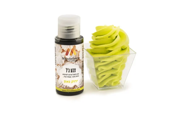 צבע מאכל ג'ל -ירוק נאון