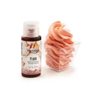 צבע מאכל ג'ל - ורוד בייבי