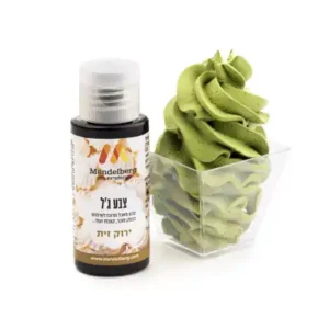 צבע מאכל ג'ל-ירוק זית