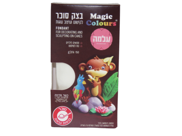 בצק סוכר לבן עלמה 150 גרם