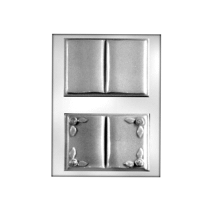 תבנית ליצירת שוקולד - 2 ספרים פתוחים