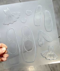 תבנית יציקה נעלי בלט ואלמנטים