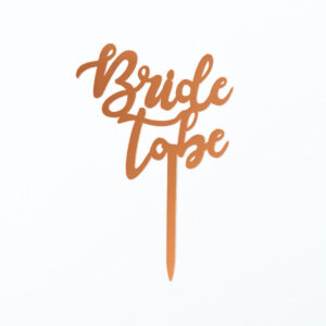 טופר פרספקס ברייד טו בי רוז גולד