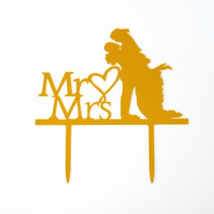 טופר פרספקס מר וגברת זהב