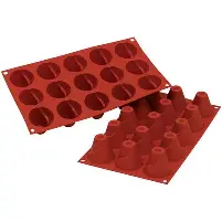 תבנית סיליקון וולקנו קטן 15 שקעים סיליקומרט