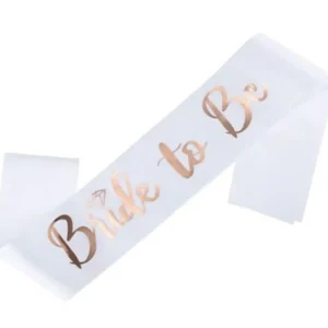 סרט גוף כלה כיתוב רוז גולד