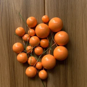 כדורים לקישוט כתום