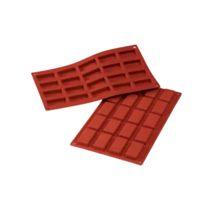 תבנית סיליקון מיני מלבן 20 שקעים סיליקומרט