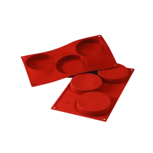 תבנית סיליקון בסיס ספוג 3 שקעים