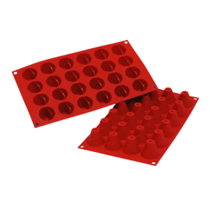 תבנית סיליקון וולקנו קטן 24 שקעים סיליקומרט