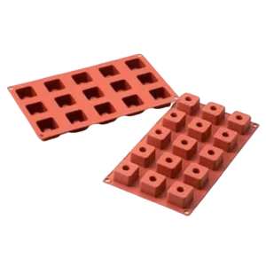 תבנית סיליקון סושי מאקי 15 שקעים סיליקומרט