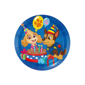 צלחות פאו פטרול קטנות 8 י"ח