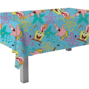 מפת שולחן בוב ספוג 120X180 ס"מ