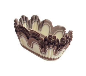 מנג'ט אובלי עיגול חום 150 יחי