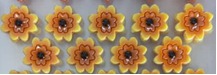 קישוט פרח 12 יח'