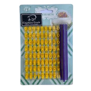 תבנית אותיות אנגלית להטבעה – 0.5 ס”מ | מתאים לבצק סוכר