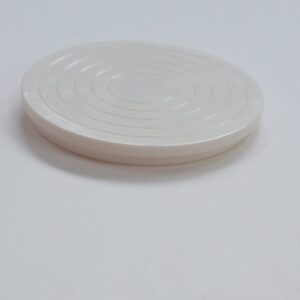 מעמד מסתובב קטן קוטר 14 ס"מ צבע לבן